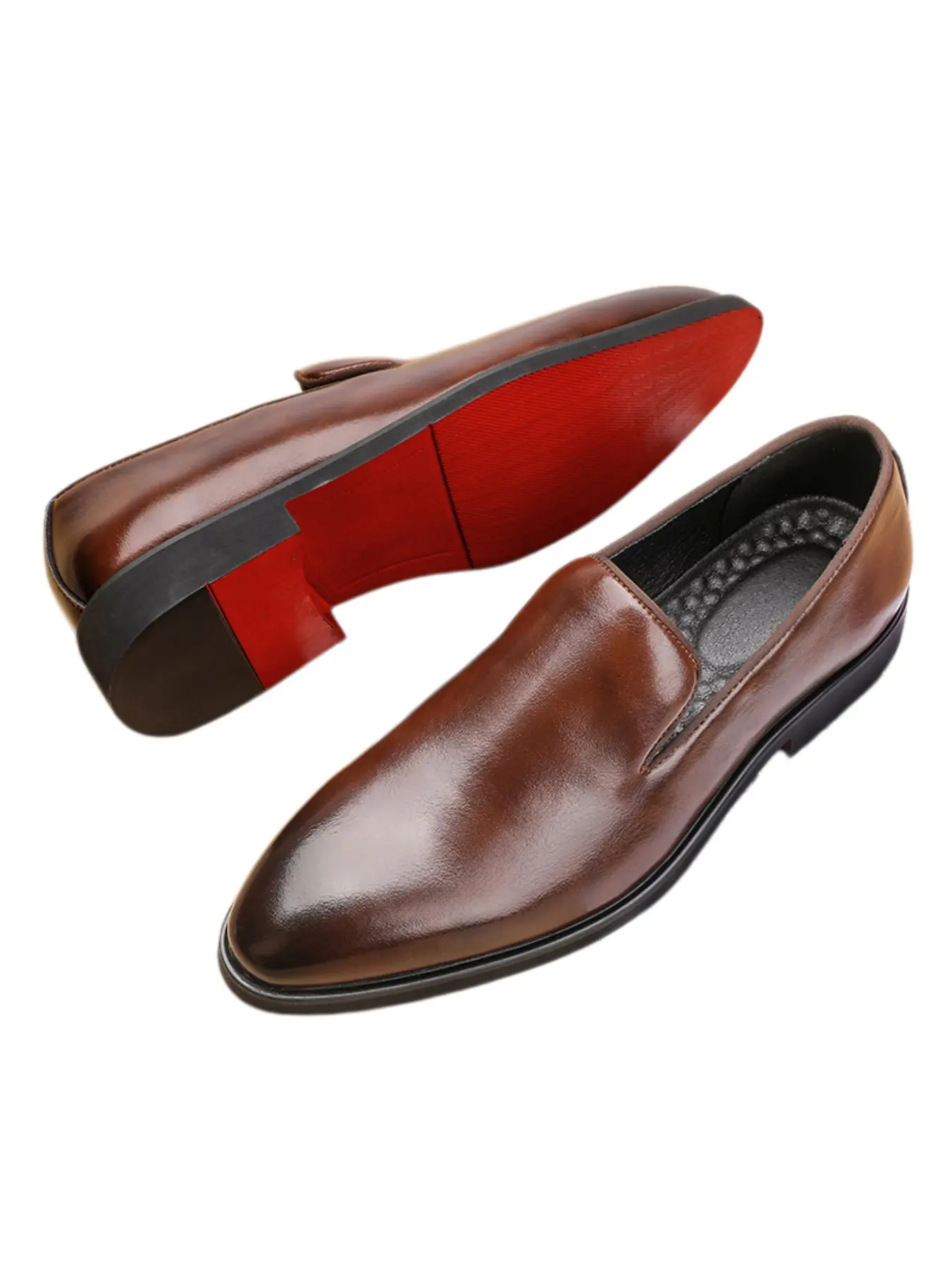 Red Sole Mens Dress Shoes Business Office Formal Party Wedding Oxfords Men Shoes Business Style Shoes Business Footwear