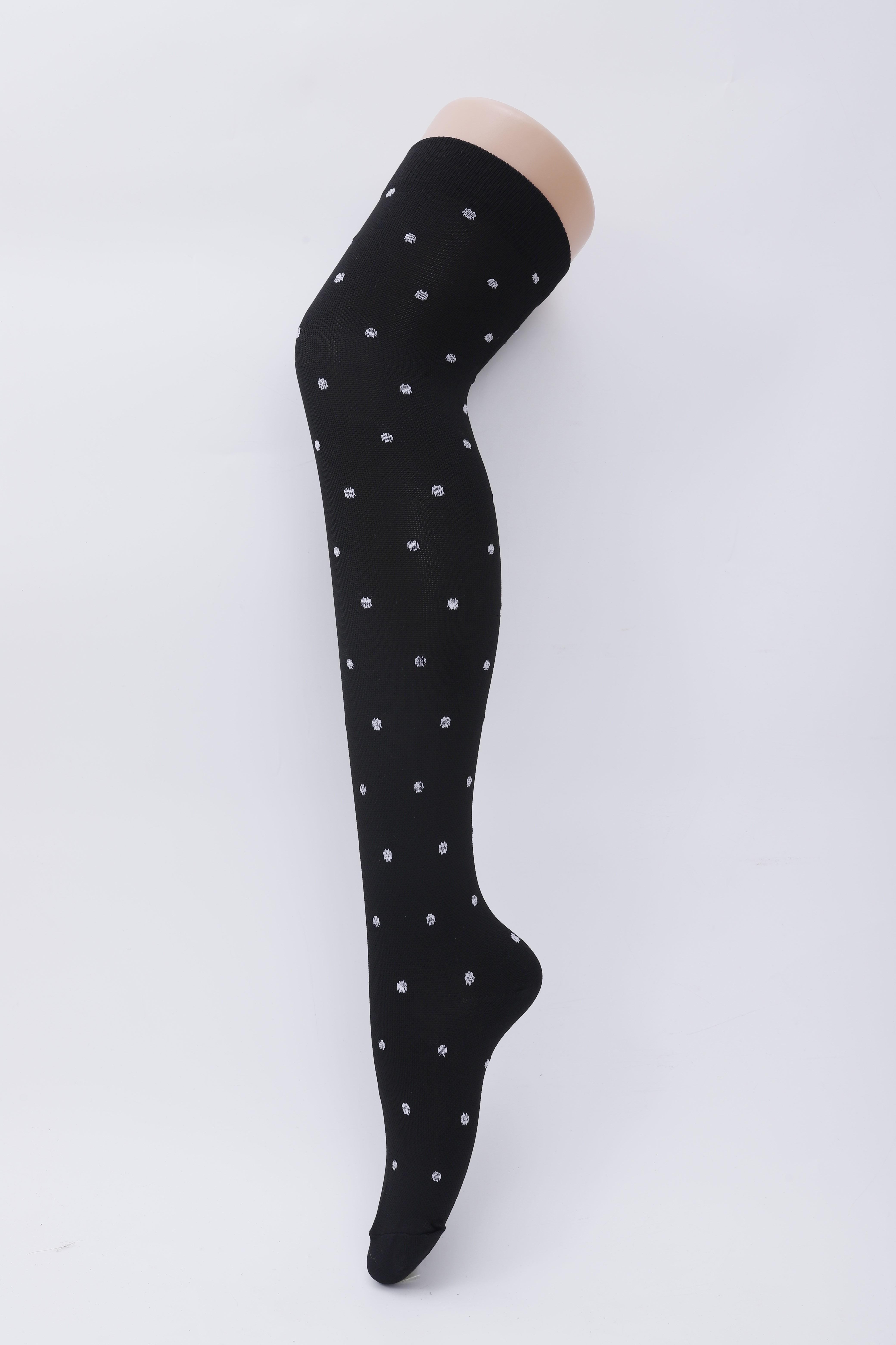 Performance Over-the-Knee Compression Socks – Running, Cycling & Outdoor Training Essentials men Compression Knee-High Socks Striped Thigh Party stocking