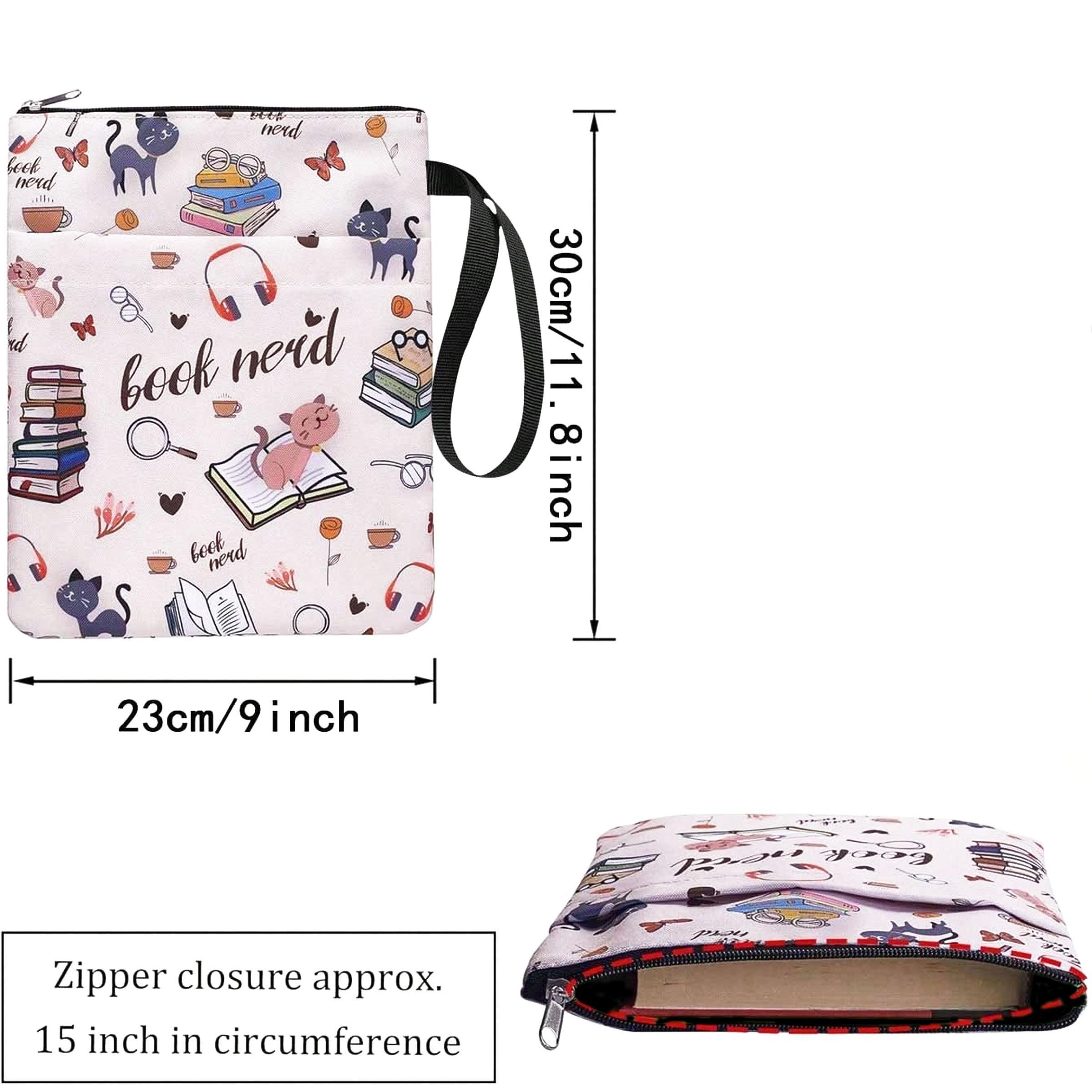 1PCS hanging folder, book bag, File Storage Bag, fantasy novel reader gift, book inspiration gift, paperback book cover book gift for cat lovers.