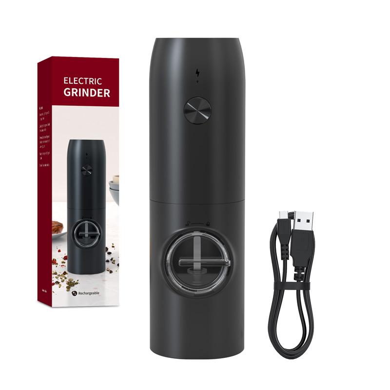 Electric Salt & Pepper Grinder Set, 1/2 Counts Battery Powered Household Seasoning Grinder, Portable Handheld Spice Grinder for Kitchen(without Battery), Gift #TOP PICKS