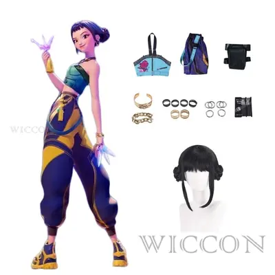 Costume De Démon Pour Fille Avec Perruque - Déguisement Halloween, Cosplay, Scène (Style Zoe)