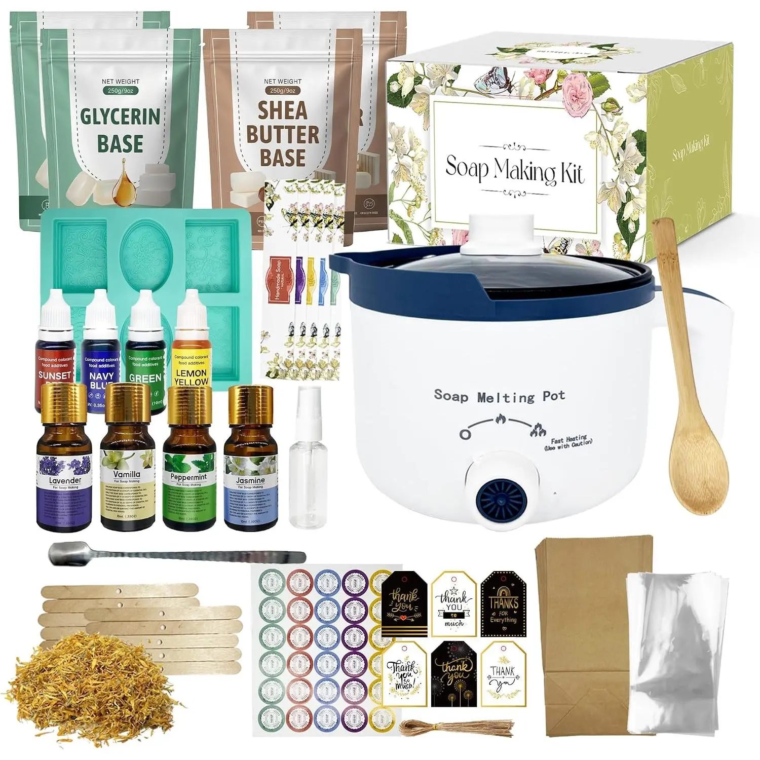 Soap Making Kit with Soap Melter for Adults Begineer
