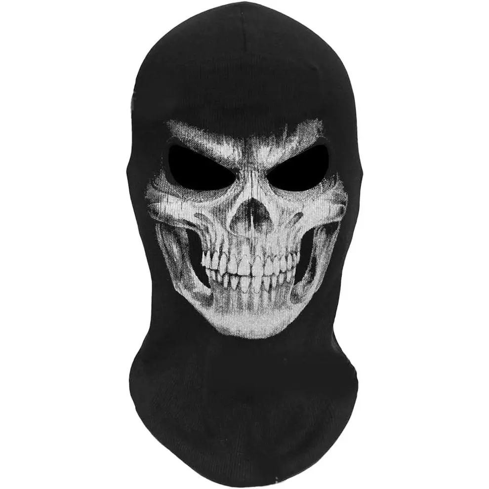 Mask Skull Balaclava Skull Ski  Skeleton  Scarf  Gaiters for Men  Cycling Outdoor