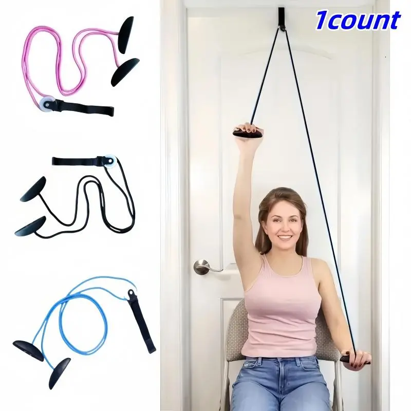 Shoulder Wheel Trainer for Fitness, Strength Training Arm Pull Rope, Unisex Shoulder Workout Equipment, Enhance Muscle Tone and Power