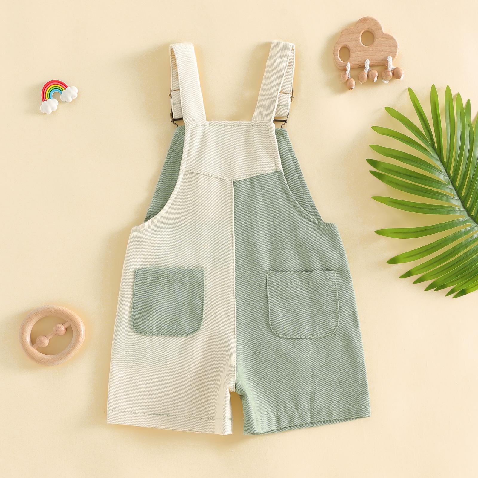 Imcute 90's Style Toddler Overalls Shorts Babby Boy Girl Suspender Romper Contrast Color Sleeveless Jumpsuit with Adjustble Shoulder Strap Shorts Imcute 90's Style Toddler Overalls Shorts Babby Boy Girl Suspender Romper Contrast Color Sleeveless Jumpsuit with Adjustble Shoulder Strap Shorts