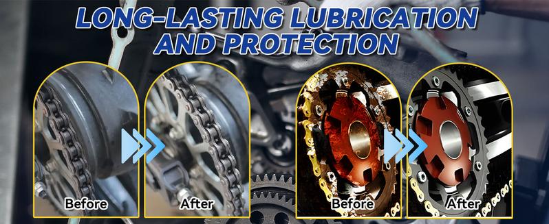 White Lithium Grease, Multi-Purpose Lubricant Lithium Grease Tube with Brush, Garage Door Lubricant for Hinges, Bearings, Gears,Track Rail, Ideal for Marine, Automotive, Industrial