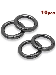 Circular Climbing Carabiner/lobster Clasp Key Ring, Durable Multi-Functional Key Chain Accessory, Ideal for Outdoor Adventures and Daily Use