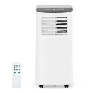 [fathers day gift]8000 BTU Portable Air Conditioner with Remote Control, Quiet AC Unit for Rooms, Compact Air Conditioner for Bedroom, Office, and Small Spaces