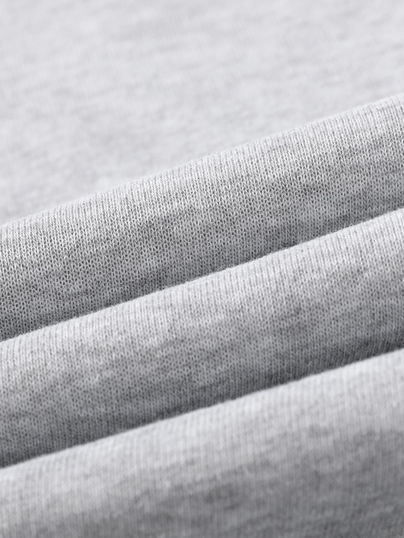 Men's Thermal Lined Pants with Drawstring Waist, Relaxed Fit Loose Sweatpants for Fall & Winter, Men's Bottoms