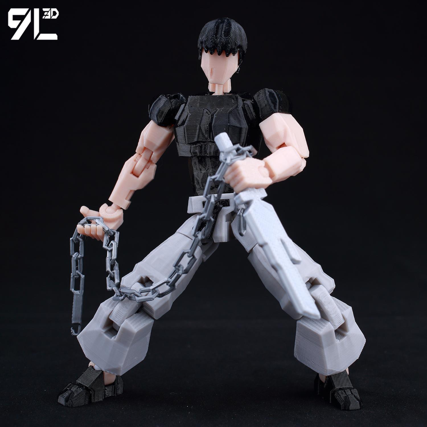 9L3D Articulated Poseable Figure Lucky Dummy13 Toji Fushiguro Jujutsu Kaisen Inverted Spear Of Heaven Soul Liberation Blade Toys 9L3D Articulated Poseable Figure Lucky Dummy13 Toji Fushiguro Jujutsu Kaisen Inverted Spear Of Heaven Soul Liberation Blade Toys