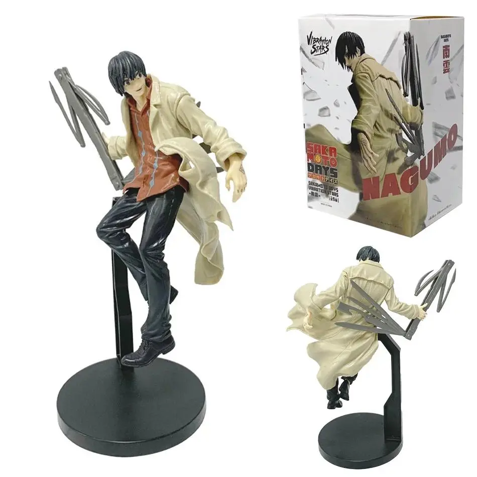 Sakamoto Days Anime Sakamoto Tarou Minato Nanun Assassin Nanun Figure Model Merchandise Decoration Birthday Gift Toy