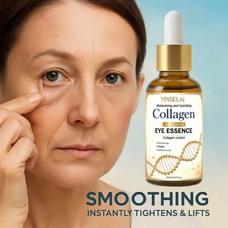 Instant Firming Eye Serum with Bee Venom, Reduces Dark Circles, Puffiness, Wrinkles, Alcohol-Free, Suitable for All Skin Types, 30g, Moisture Eye Care