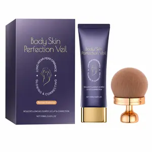 Body Skin Perfection Veil Face & Body Concealer Cream, with Brush Applicator