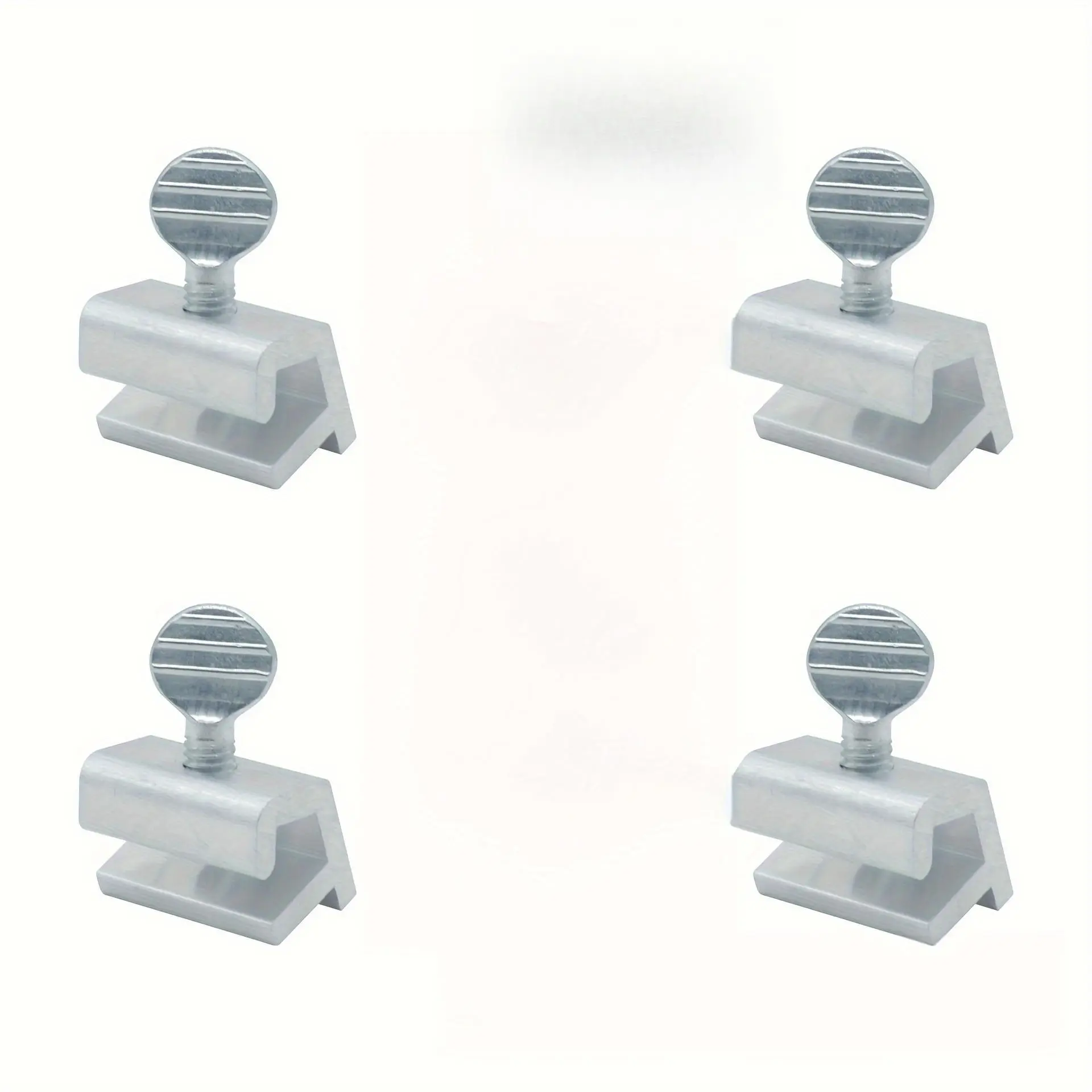 2/4pcs Window Locks With Round Handle, Free Punching Door And Window Locks, Sliding Door Locks, Protective Safety And Anti-theft Limits