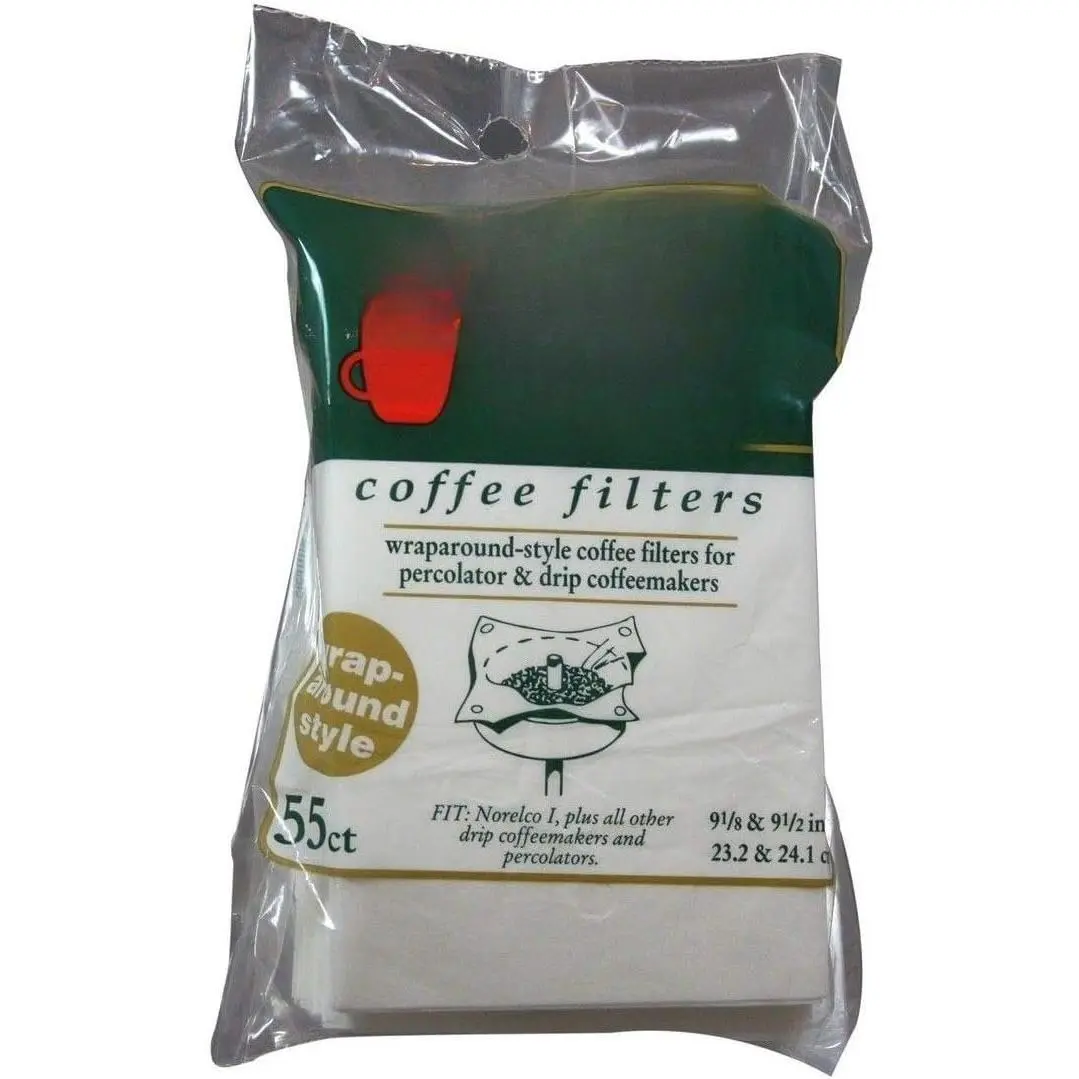 Wrap Around Percolator Coffee Filters 55 Count