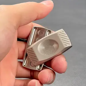 Fingerprint Magnetic Haptic Slider EDC Fidget Slider Metal Fidget Toys ADHD Tool Adult Anxiety Stress Relief Toys