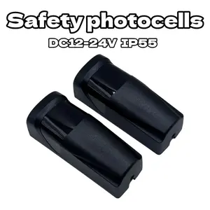 Dc12-24v Infrared Safety Beam Sensor, Auto Door/barrier Alarm Detector, Ip55 Waterproof, 50-100m Detection Range, Anti-Theft Security Device