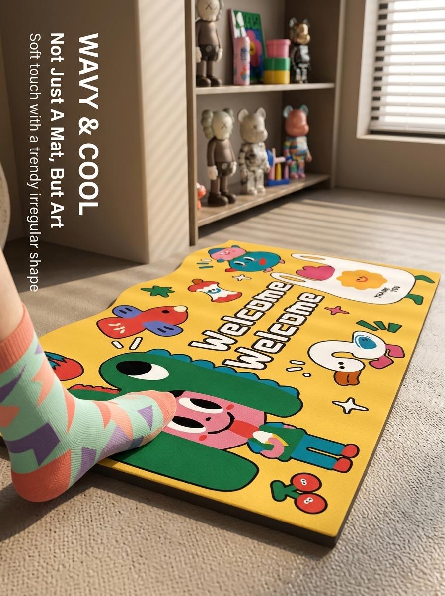 Cute Dopamine Diatomite Bath Mat| Quick Dry Super Absorbent Rug| Funky Y2K Bathroom Decor Cute Dopamine Diatomite Bath Mat| Quick Dry Super Absorbent Rug| Funky Y2K Bathroom Decor