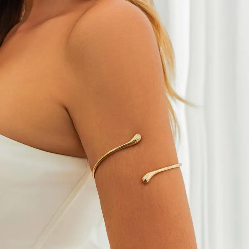 Minimalist Temperament Open Arms Chain, Fashionable Arm Chain for Women & Girls, Trendy All-match & Exquisite Body Jewelry, Body Chain Accessory for Birthday Gift