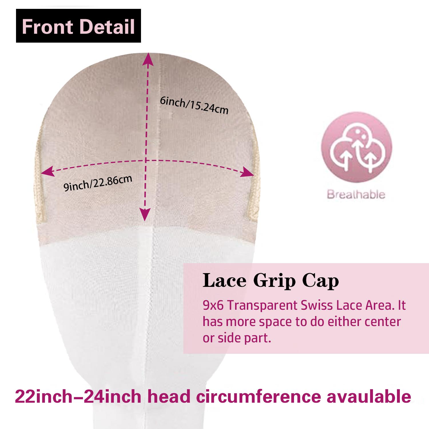 Lace Grip Wig Cap for Women, Transparent Lace Front Wig Caps, Non Slip Wig Gripper for Keeping Wigs in Place, Hair Weave Extensions, Wig Cap with Grip Headband, Wig Glue Alternative