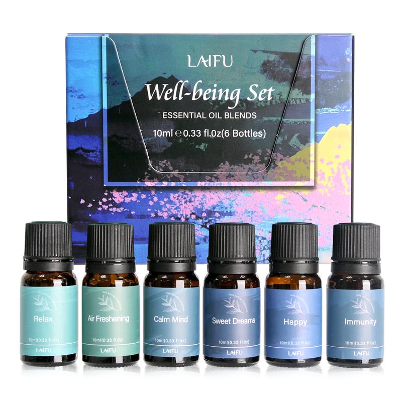 Essential Oil Blend Set, Aromatherapy Essential Oil Kit, Fresh Air Deodorant for Home & Office, A Variety of Complex Fragrances for Diffuser & DIY Candles, Great Gift.