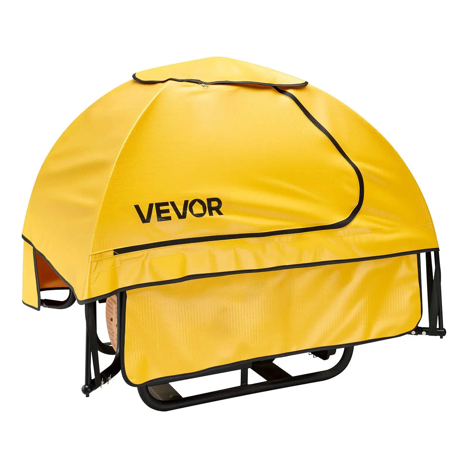 VEVOR Generator Cover, 36 x 26 x 26 Inch Waterproof Universal Generator Cover for Most Generators 70-108 Inch Perimeter, Portable Generator Running Cover with Heavy Duty Thicken Oxford Fabric, Yellow