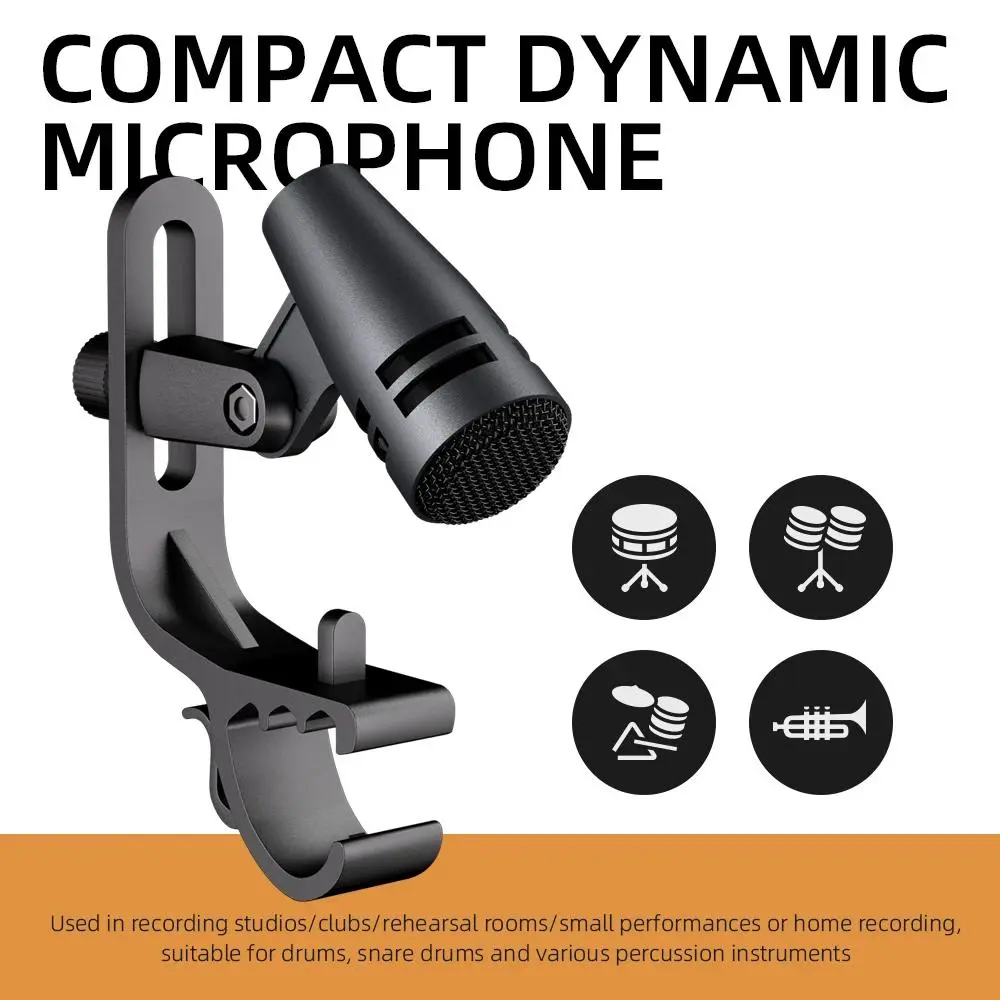 K-MYZS E604 FD-1 Drum Mic Pickup Microphone for Drumming Stage And Studio Recording