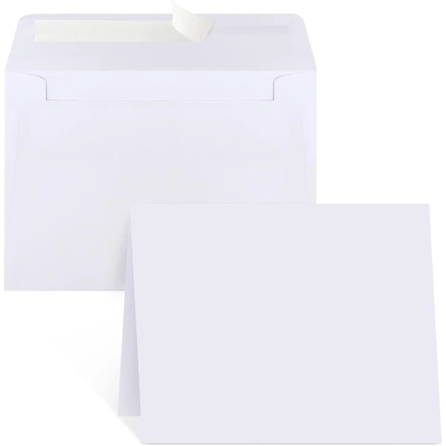 Blank Cards and Envelopes 4x6, 30 Pack White Invitation Cardstock with 30 Pack Envelopes, Thank you Blank Greeting Cards, for  Occasions DIY, Print custom