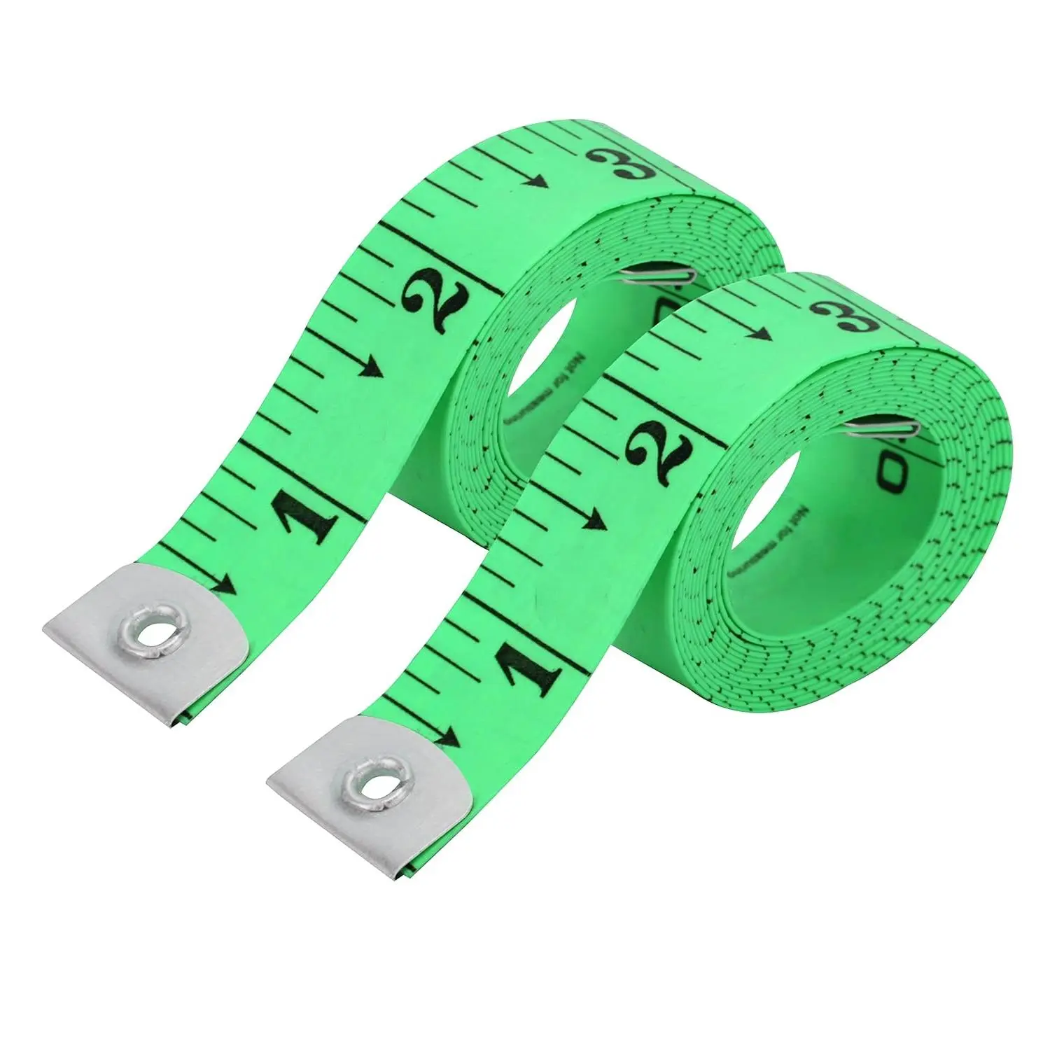 Flexible Tape Measure Pack of 2, Accurate  Scale Standard & Metric Measurements Tape,Soft Measuring Tape for ,  Sewing Tailor Craft Ruler 150cm/60 inch