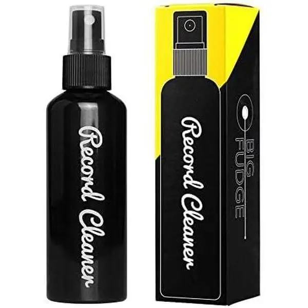Record Cleaning Solution for Vinyl Records - 100ml (3.4oz) - LP Cleaner Fluid Refill Bottle for 4-in-1 Cleaning Kit - w/Fine  Nozzle