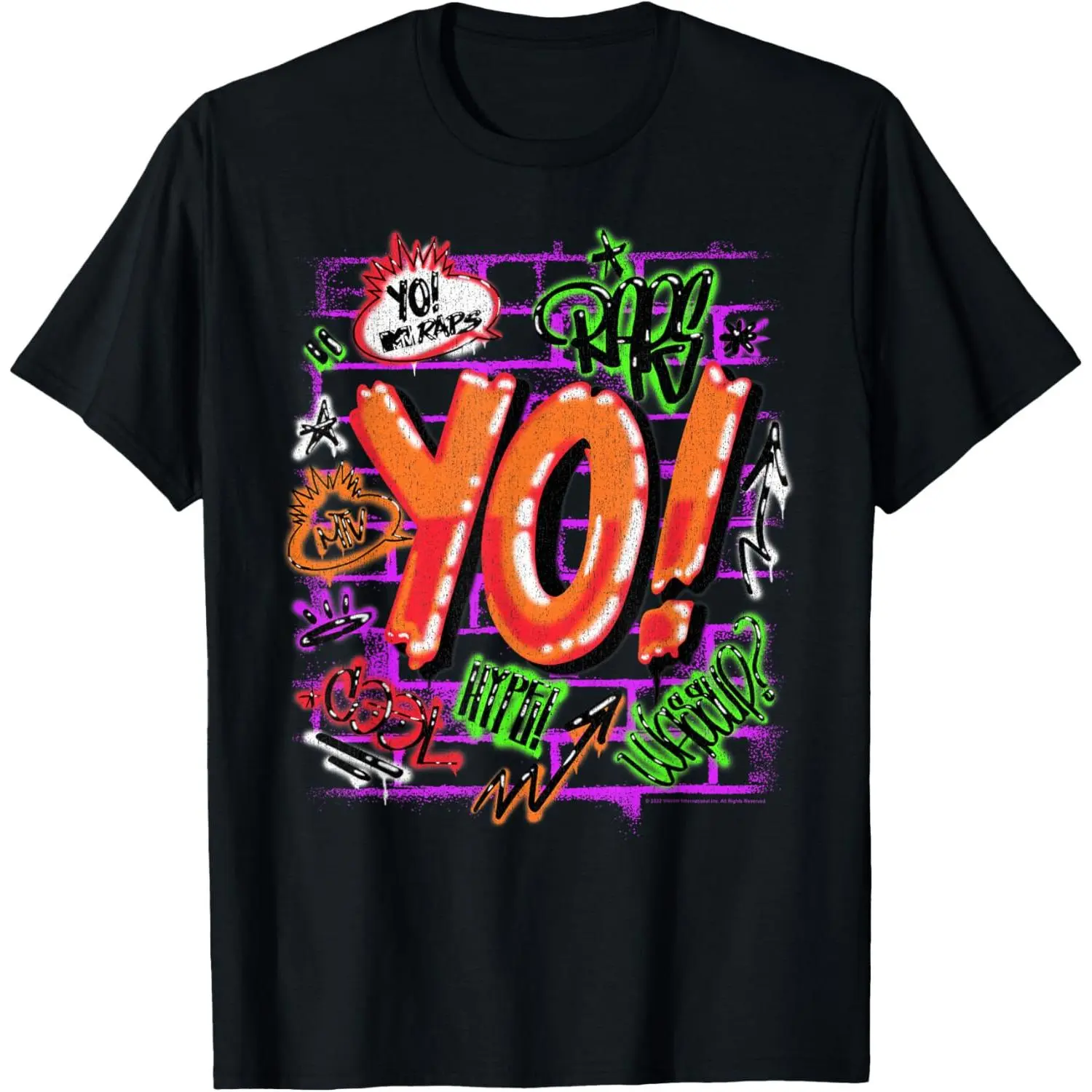 Yo!MTV Raps Graffiti T-Shirt
