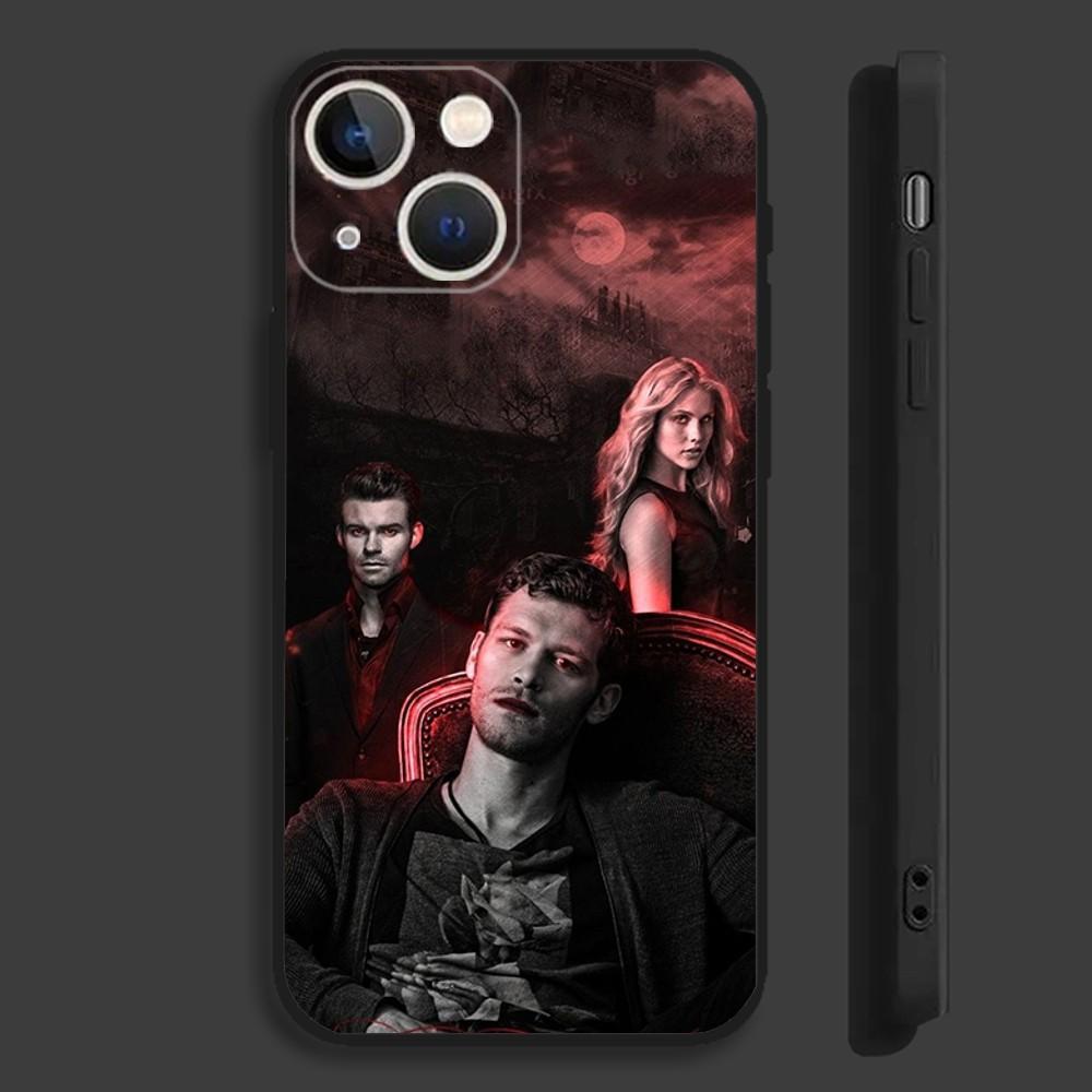 Klaus Mikaelson The V-Vampire D-Diaries Phone Case For iPhone 17,16,15,14,13,12,11,Pro,Max,Plus,X,XS,Soft Black