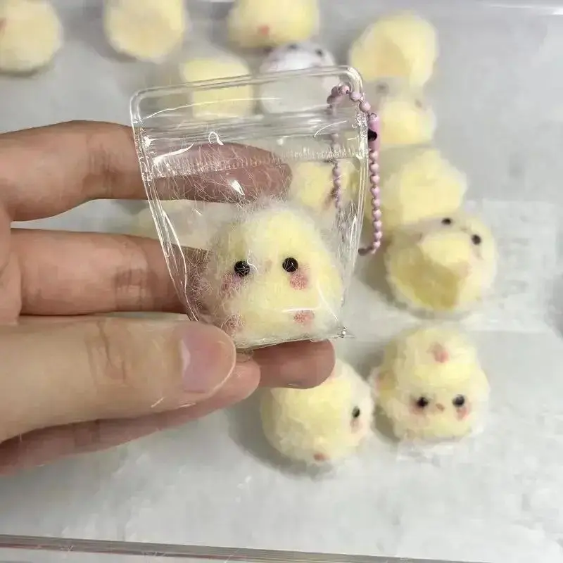 Cute Chick Squeeze Stress Relief Toy Soft Mochi Toy Cartoon Slow Rebound Toys Decompression Squishy Toys for Kid /Girl Gifts