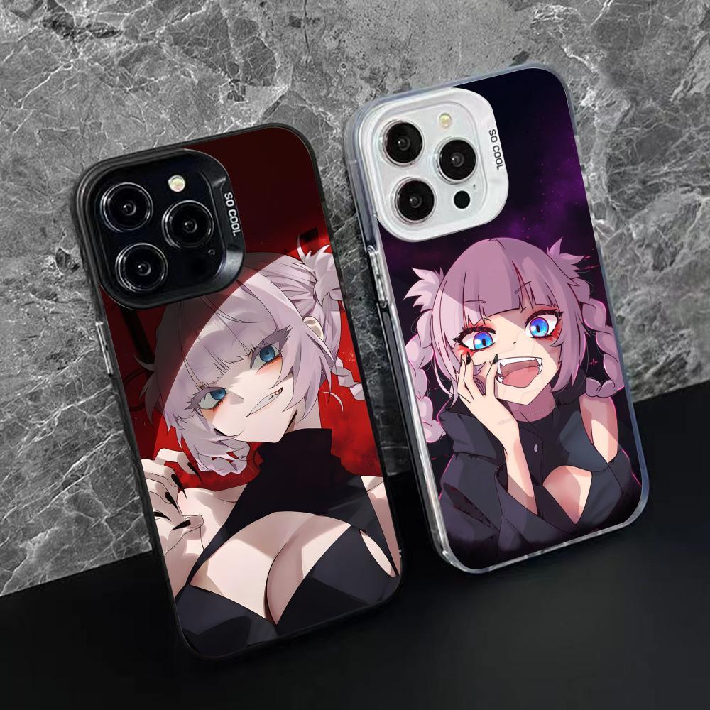 Call Night Nazuna Translucent Mobile Phone Case for iPhone 17 16 15 14 13 12 11 X XR XS Air Pro Max Plus Colorful Cover