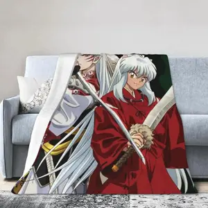 Fantasy Anime Style Printed Fleece Blanket, Baby blankets and adult blankets, Air Conditioning Throw Blanket, Ultra Soft Fleece Blanket for Bed Sofa Bedroom Living Room, 60 X 50 Inches, All Season Home Decor, Birthday & Holiday Gift birthday gift