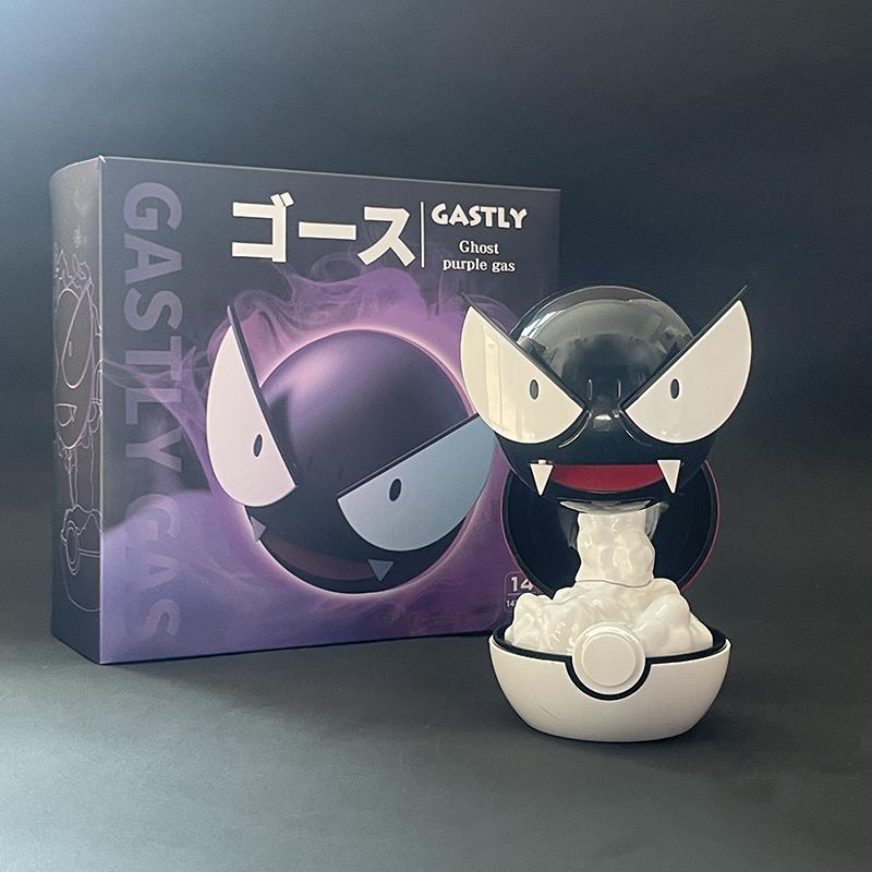 Gastly Figure Humidifying Water Replenishing USB Charging Spray Equipment Animation Humidifier Bedroom Decoration Toy Gift