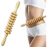 Manual Wooden Massage Roller, Muscle Release Roller, Relief Roller, Lymphatic Drainage Tool, Manual Massage Tool for Fascia and Cellulite, Body Care Tool, Relaxation Aid, Gift for Women, Fascia Release Tools, Muscle Roller Stick