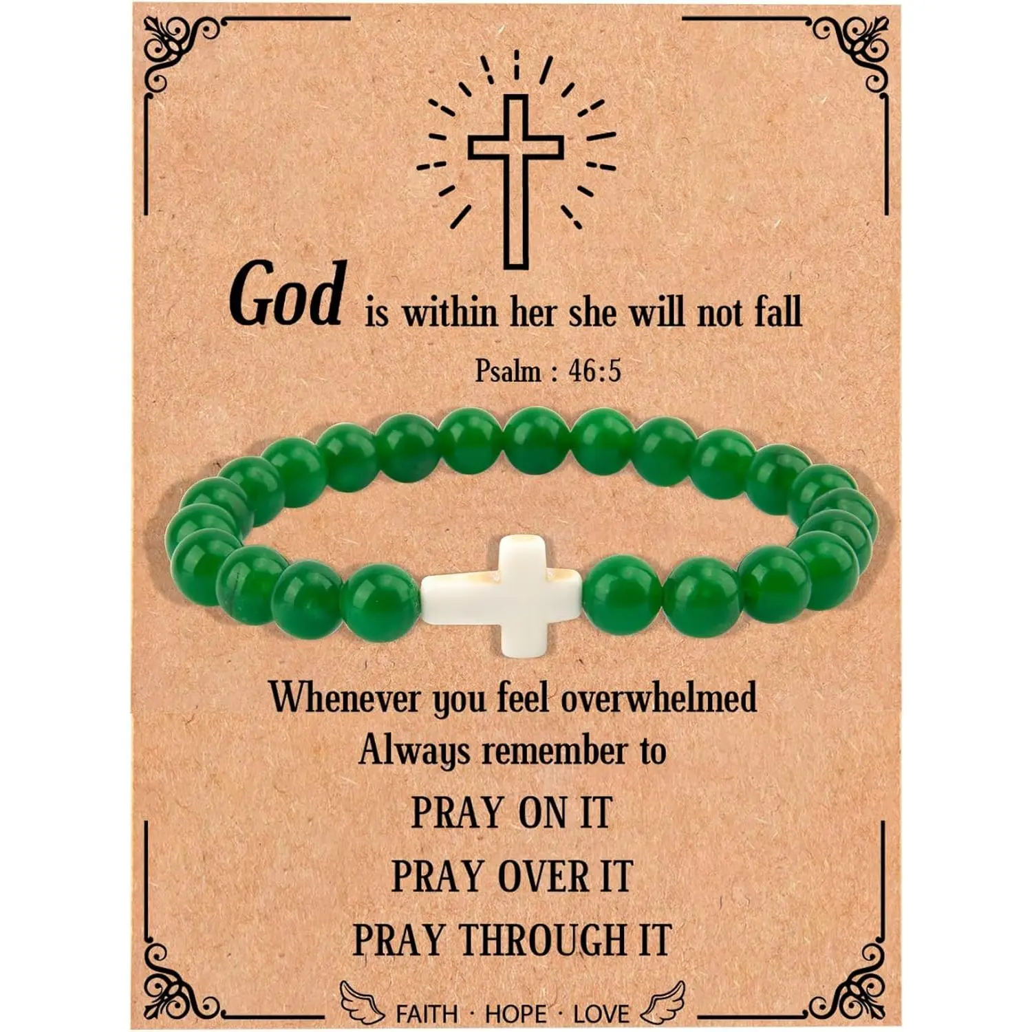 Christian Gifts for Women, Christian Gifts, Religious Gifts for Women/Mom/Grandma/Daughter//Sister/Granddaughter/Godmother, Gifts for Christian Women, Christian  Bracelet for Women