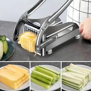 Vegetable Cutter, French Fry Cutter, Stainless Steel Fruit Cutter, Potato Slicer, Vegetable Chopper, Onion Chopper, Kitchen Tools, Halloween Christmas Gift