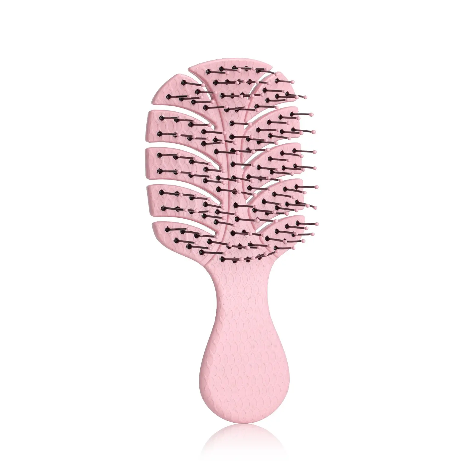 Small Wheat Straw Hair Brush, Hollow Cushion Detangling Comb, Scalp Massage Hair Brush, Portable Smoothing Styling Tool for Daily Hair Care, Anti Tangling Brush, Hair Grooming Brush, Hair Detangler Brush, Anti Tangle Brushes, Detangling Hairbrush