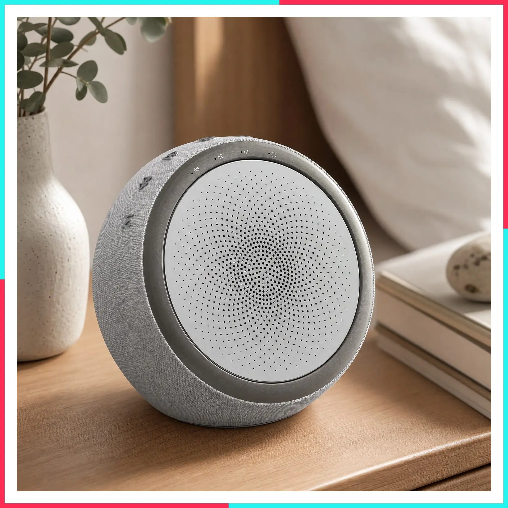 10W Powerful White Noise Sound Machine for Adults with 29 Soothing Sounds, Noise Masking for Snoring, Traffic & Office Privacy, Ideal for Home, Travel & Deep Sleep