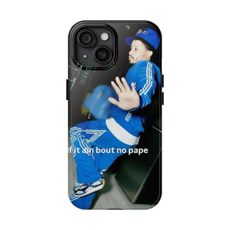 Hip-Hop Art Style "Veeze Wocky Sinner" Graphic Film Phone Case — Durable & Sturdy Design — Compatible with iPhone 17, 16, 15, 14, 13 — Unisex Gift for Fans — Mobile Accessory