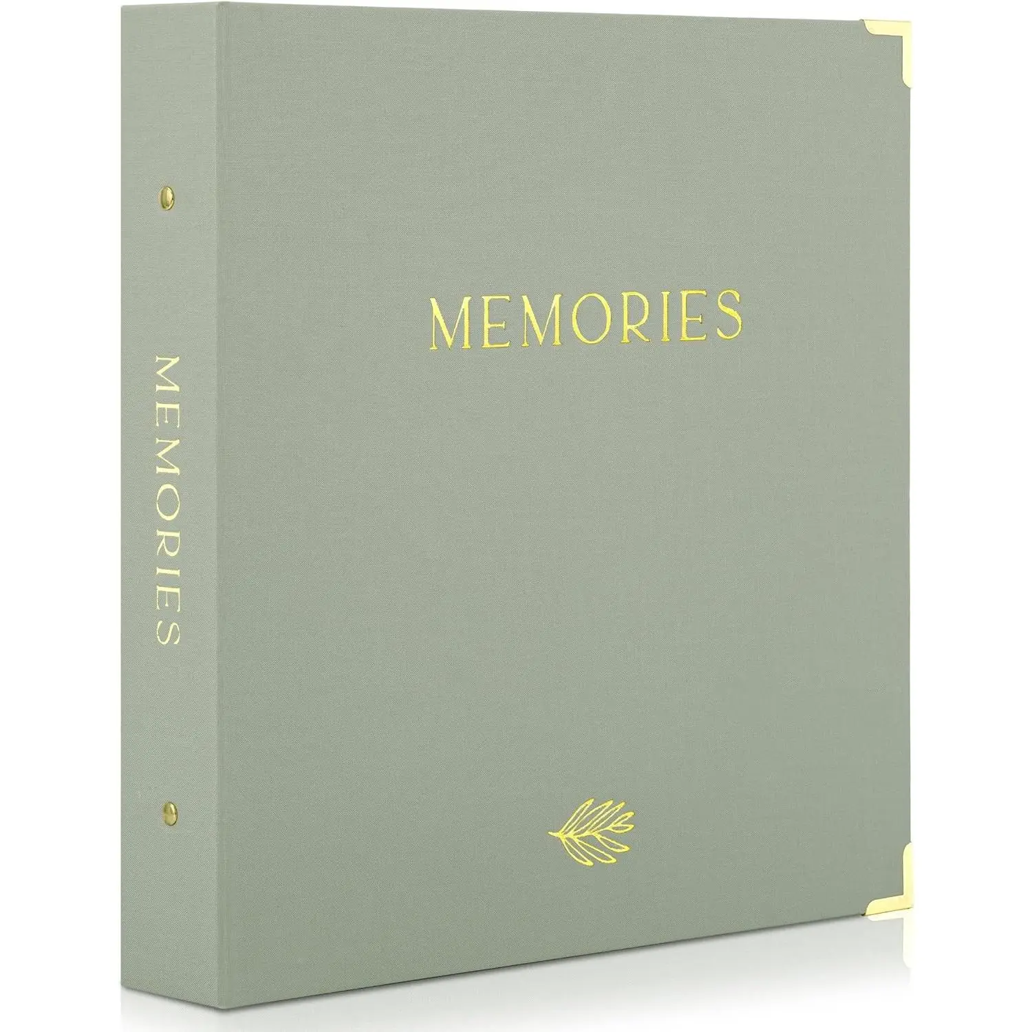 Linen Photo Album for 4x6 Photos, Holds Up to 500 Pictures, Large Photo Book for Storing Treasured Family, Baby & Wedding Memories
