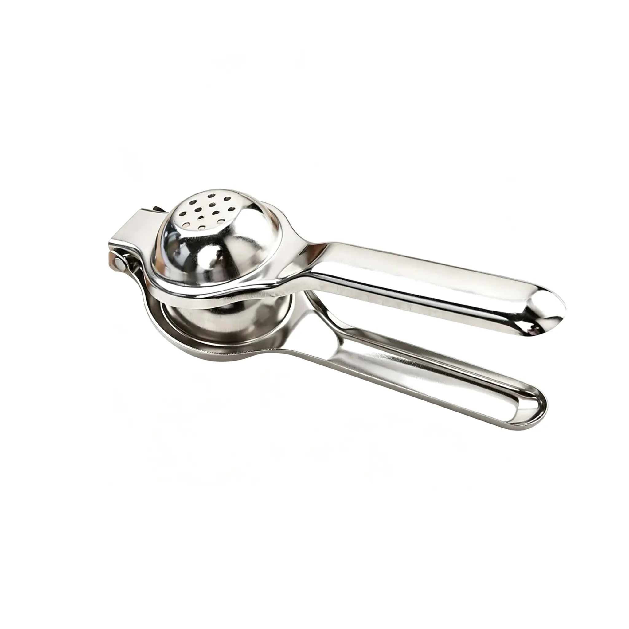 Portable Stainless Steel Manual Lemon Squeezer, Handheld Citrus Fruit Press Juicer, Labor-Saving Kitchen Tool for Lemons, Limes, Oranges