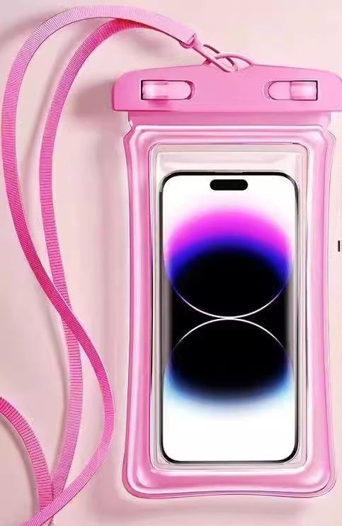 Mobile phone waterproof bag High transparency waterproof touchscreen airbag waterproof case Rafting swimming hot spring sealed mobile phone protective case