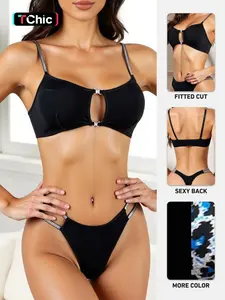 Women's Sexy Multi-Color Leopard Lingerie Set (bra + Panties) 2 Piece, Fashionable Simple Design, Comfortable Fabric, Perfect for Parties lenceria sexi mujer altgirl sexy