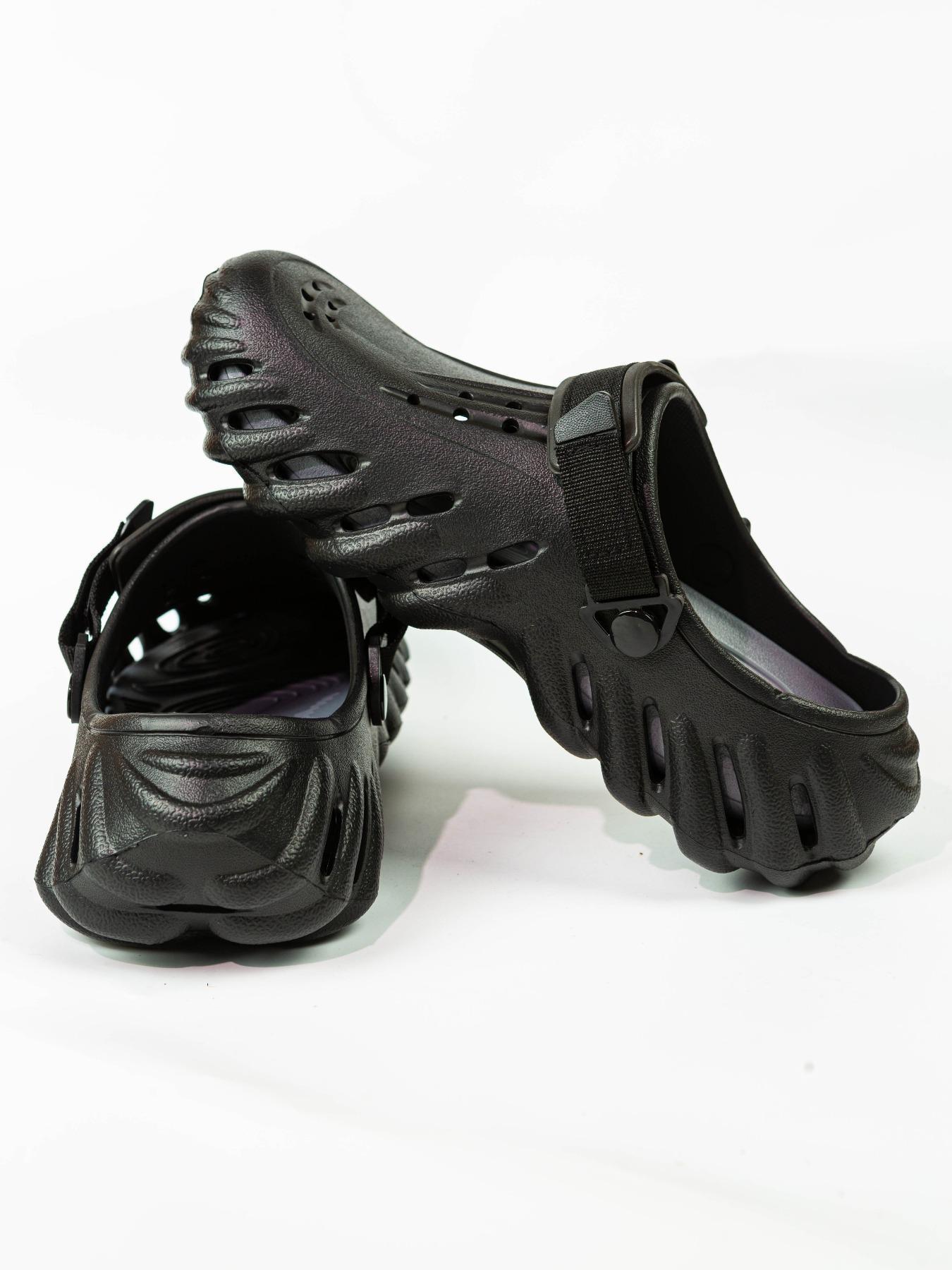 Men's Sporty Breathable Quick Drying Hollow Out Design, Casual Comfortable Non-slip Sandals for Beach, Fashionable Shoes for Outdoor, Boy, Caged Clogs