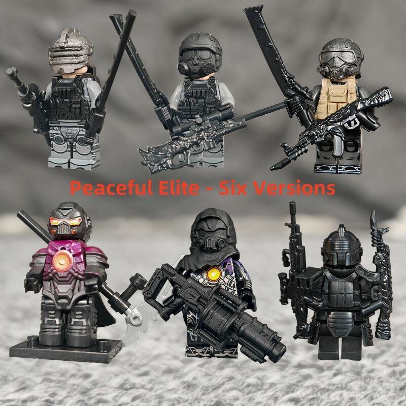 MOC Building Blocks Minifigure Game Cartoon Animation Weapon Accessories Puzzle Collection Ornament Toy Holiday Gift popular