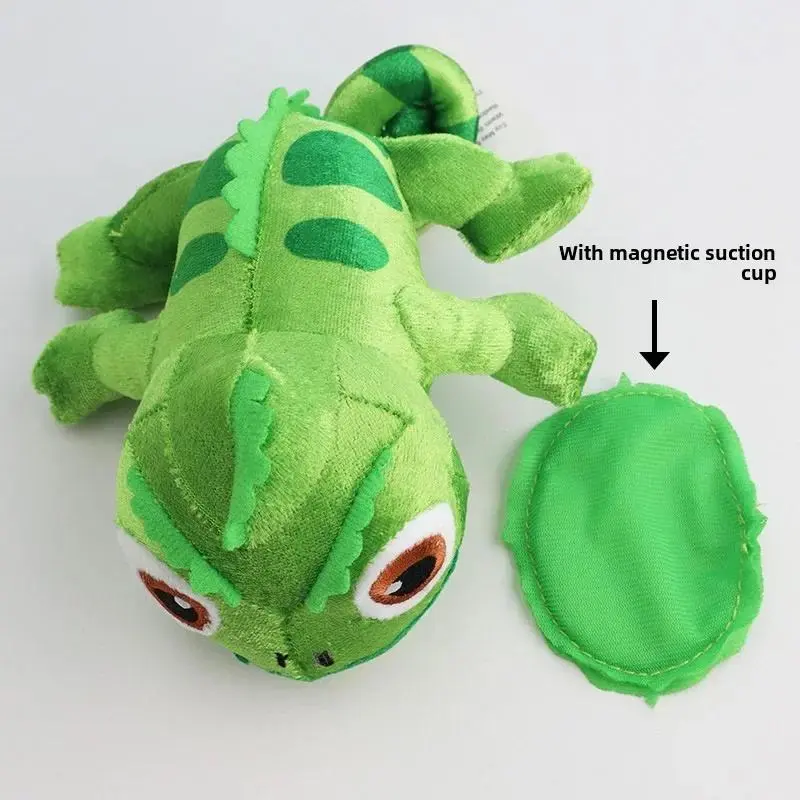New Pascal Rapunzel Chameleon Plush Dolls 15cm Pascal Stuffed Animals Plush Doll Pascal Rapunzel Shoulder Plush Toy Kids Gifts