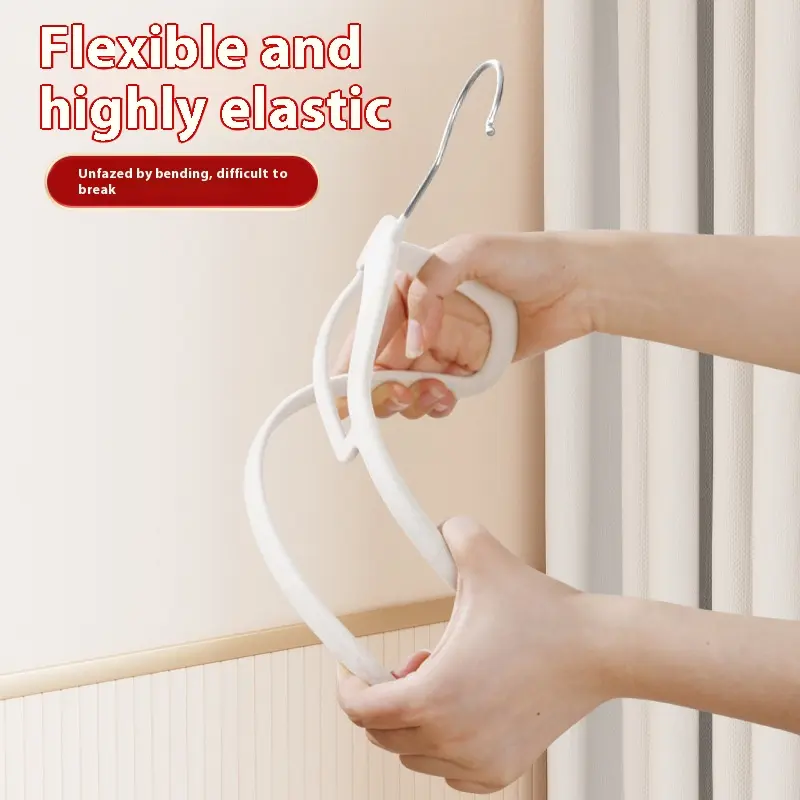 20 Pack Velvet Clothes Hangers, Non-Slip Wide Shoulder, Rotating Dry Wet Use, Home Closet Storage, No Mark Hanging Hooks
